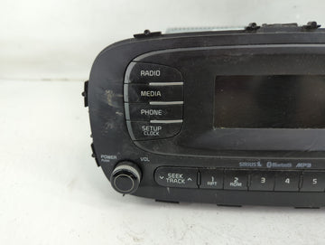 2014-2016 Kia Soul Radio AM FM Cd Player Receiver Replacement P/N:96170-B2090CA Fits Fits 2014 2015 2016 OEM Used Auto Parts