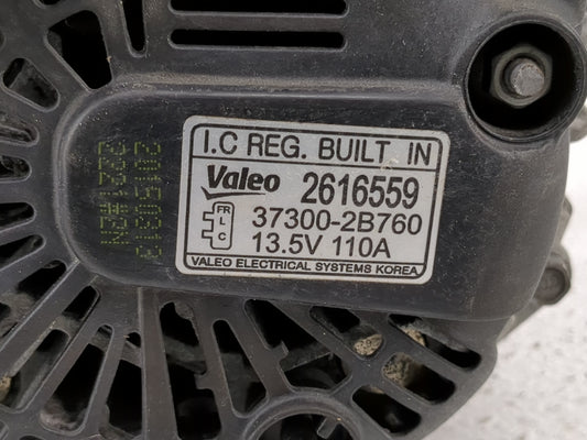 2012-2016 Kia Soul Alternator Replacement Generator Charging Assembly Engine OEM P/N:2616559 Fits OEM Used Auto Parts