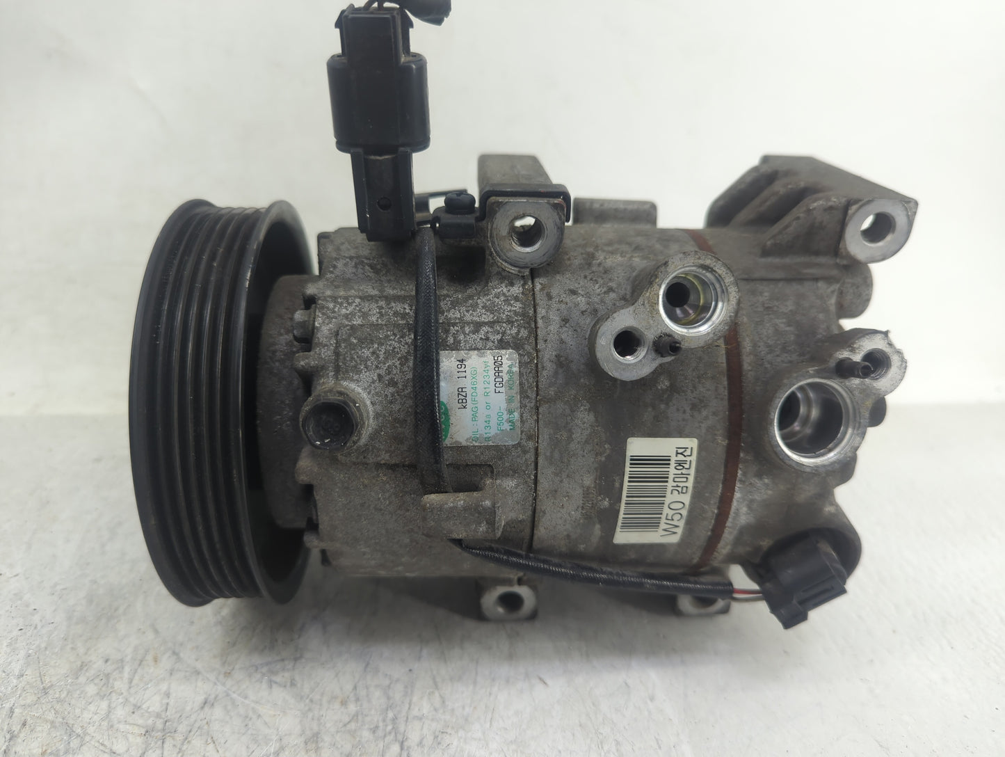 2014-2019 Kia Soul Air Conditioning A/c Ac Compressor Oem - Oemusedautoparts1.com