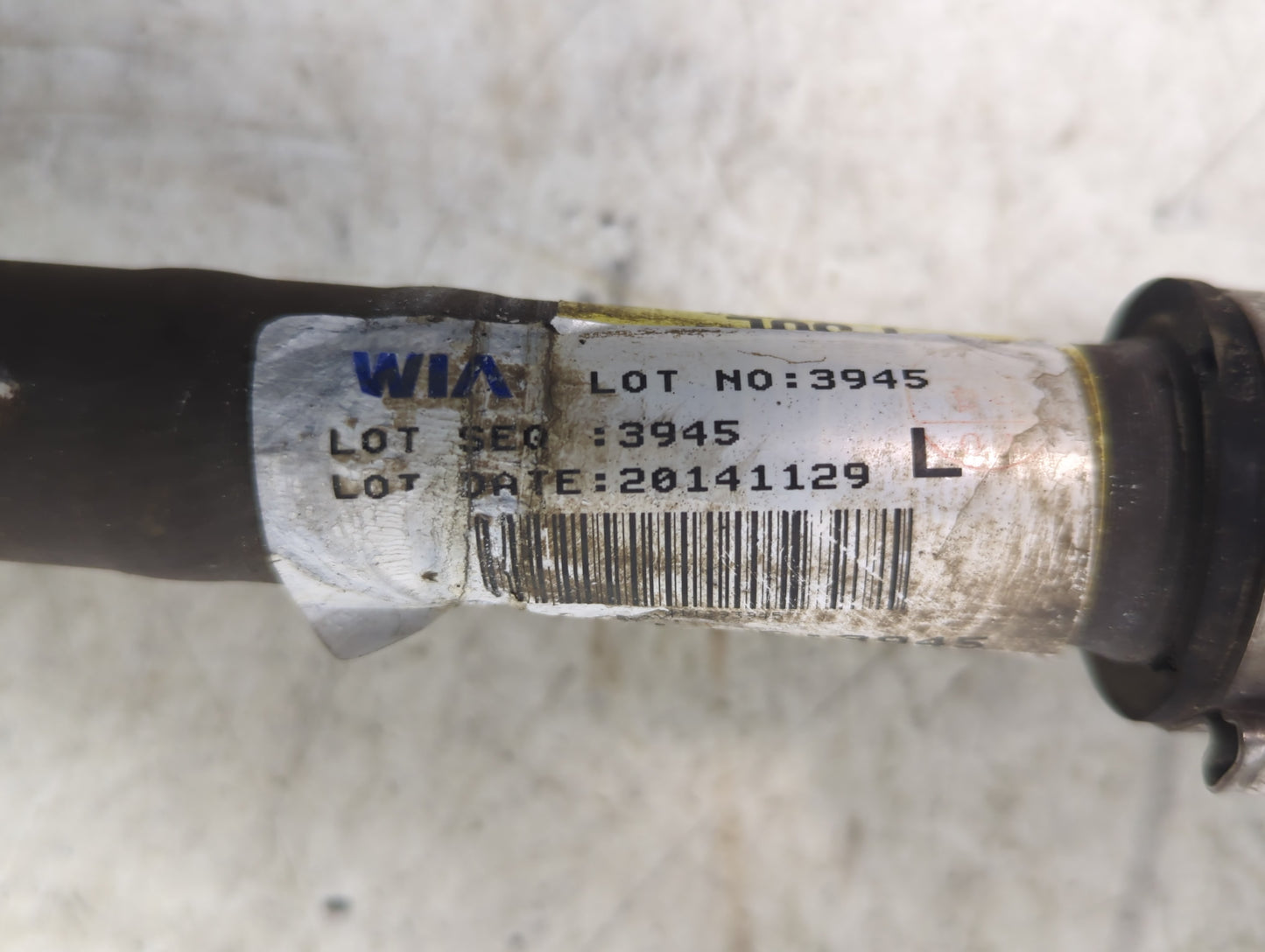 2014-2019 Kia Soul Axle Shaft Front Driver Cv C/v - Oemusedautoparts1.com