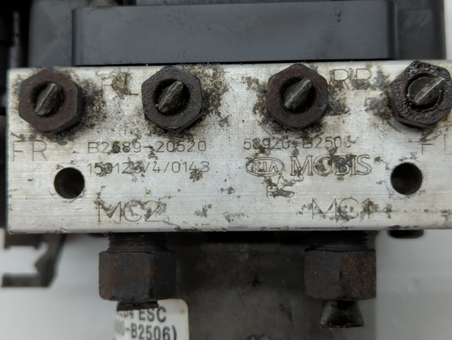 2014-2015 Kia Soul ABS Pump Control Module Replacement P/N:58900-B2506 58929-B2506, 58920-B2506 Fits Fits 2014 2015 OEM Used