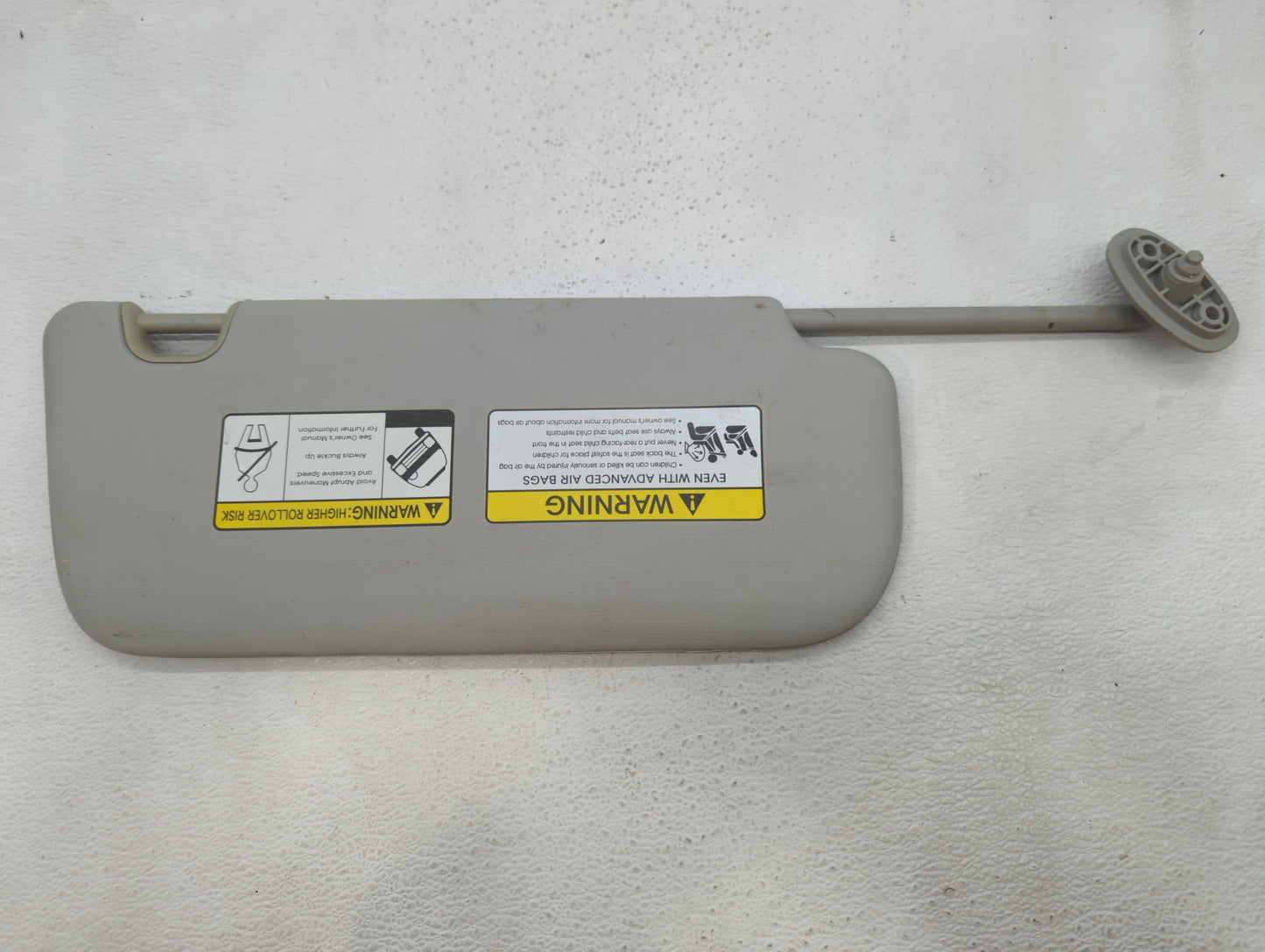 2014-2019 Kia Soul Sun Visor Shade Replacement Driver Left Mirror Fits Fits 2014 2015 2016 2017 2018 2019 OEM Used Auto Part
