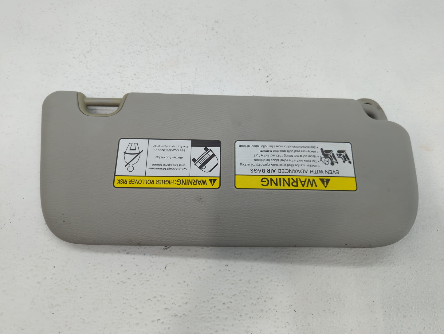 2014-2019 Kia Soul Sun Visor Shade Replacement Driver Left Mirror Fits Fits 2014 2015 2016 2017 2018 2019 OEM Used Auto Part