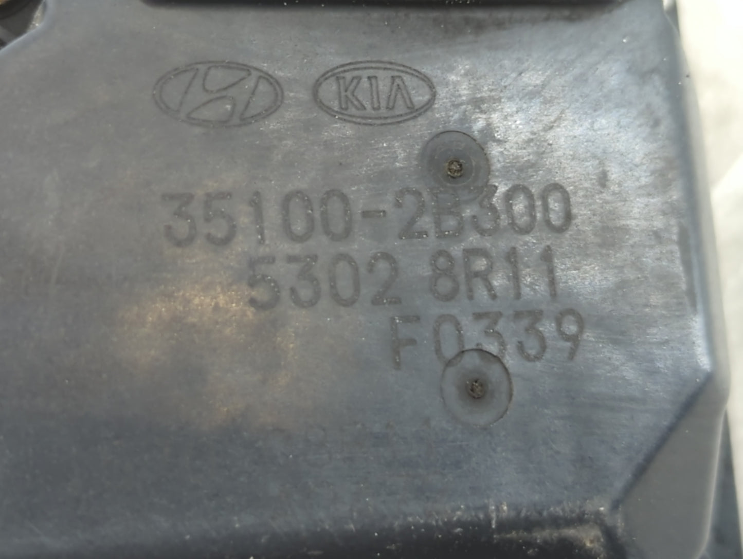 2014-2019 Kia Soul Throttle Body P/N:35100-2B300 Fits Fits 2011 2012 2013 2014 2015 2016 2017 2018 2019 2020 2021 OEM Used A