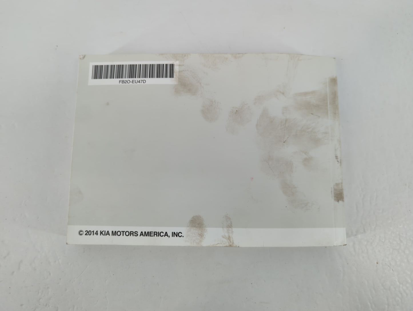 2015 Kia Soul Owners Manual Book Guide P/N:FB2O-EU47D OEM Used Auto Parts - Oemusedautoparts1.com