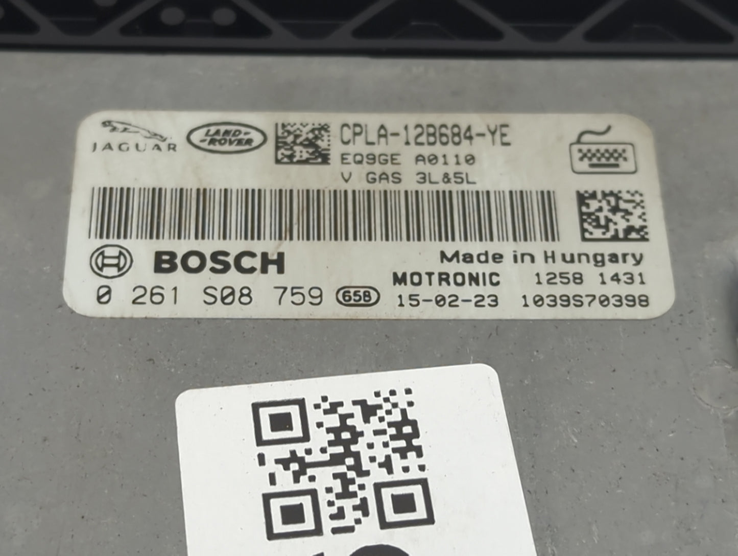 2014-2016 Land Rover Lr4 PCM Engine Control Computer ECU ECM PCU OEM P/N:CPLA-12B684-YE 0261S08759 Fits Fits 2013 2014 2015