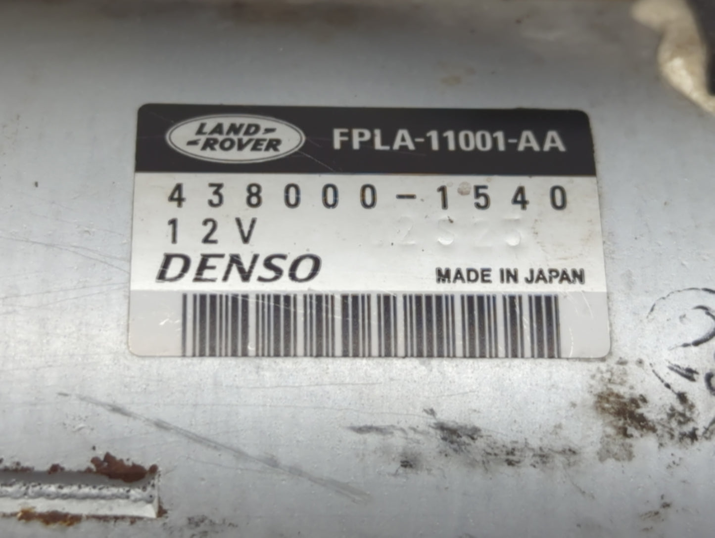 2015-2020 Land Rover Range Rover Sport Car Starter Motor Solenoid OEM P/N:438000-1540 Fits Fits 2015 2016 2017 2018 2019 202