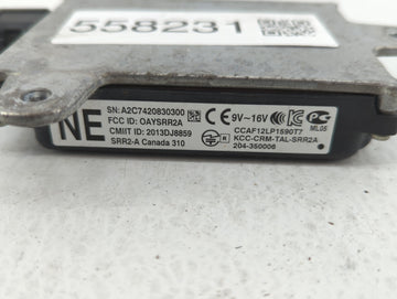 2015 Lexus Nx200t Chassis Control Module Ccm Bcm Body Control 88162-0w170