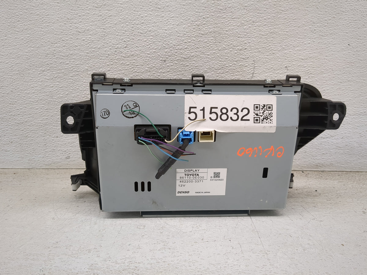 2010-2015 Lexus Rx350 Information Radio Display Screen - Oemusedautoparts1.com