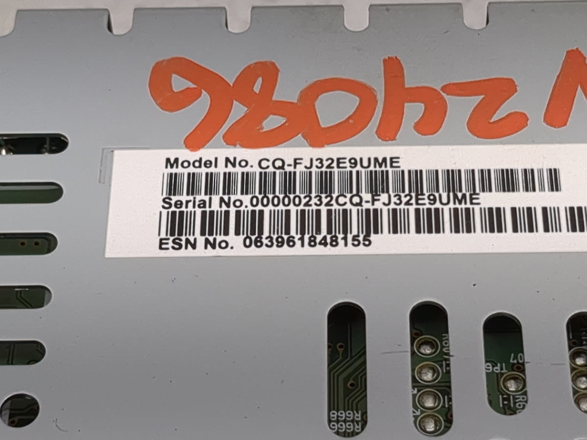 2015 Lincoln Mkt Radio AM FM Cd Player Receiver Replacement P/N:CQ-FJ32E9UME Fits OEM Used Auto Parts - Oemusedautoparts1.co