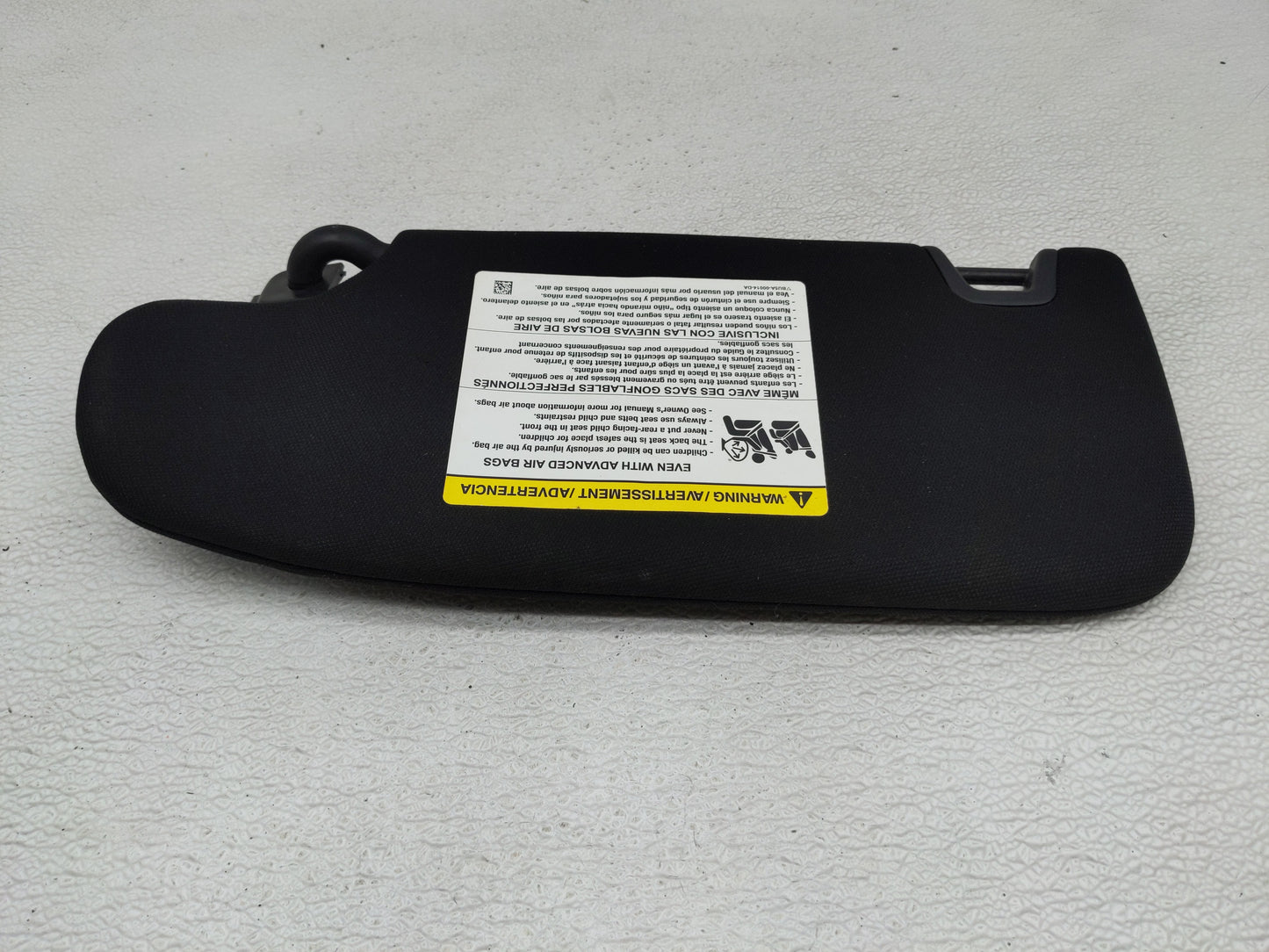 2015-2017 Lincoln Mkz Sun Visor Shade Replacement Passenger Right Mirror Fits Fits 2015 2016 2017 OEM Used Auto Parts - Oemu