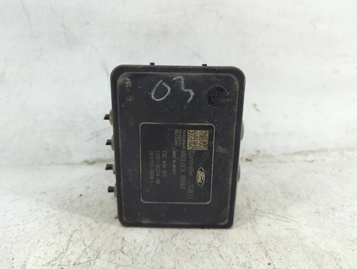 2014-2016 Lincoln Mkz Anti-Lock Brake ABS Pump Module Actuator OEM P/N:EG9C-2C219-AB 28.5153-3008.3 Fits Fits 2014 2015 2016