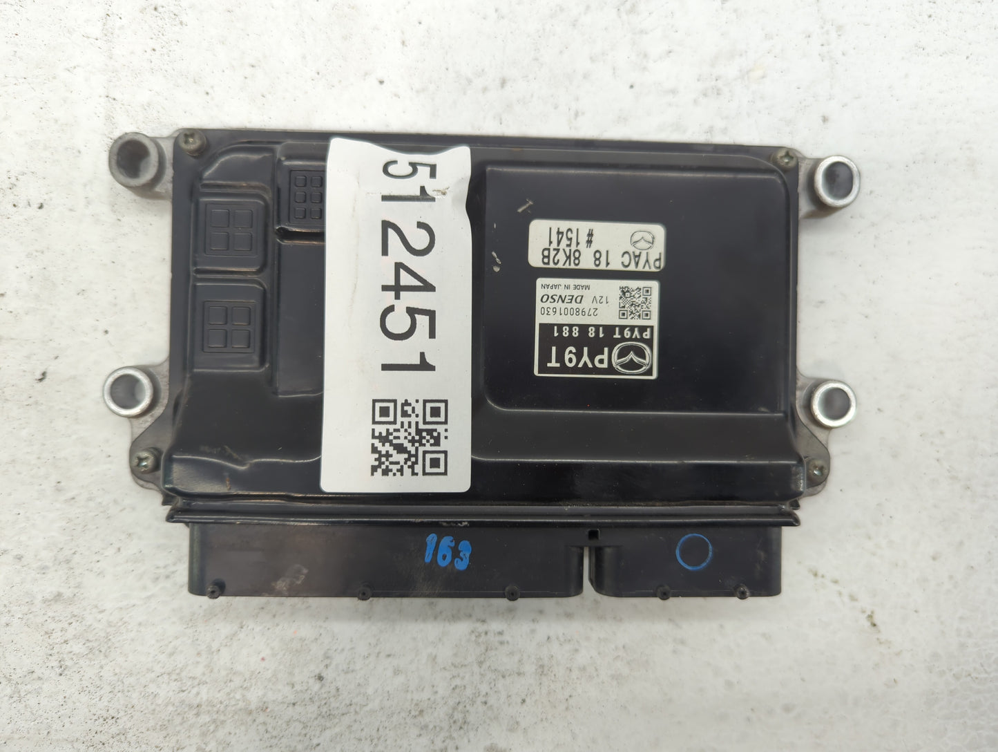 2014-2016 Mazda 6 PCM Engine Control Computer ECU ECM PCU OEM P/N:PY9T 18 881 PY1W 18 881E, PY1J 18 881E Fits Fits 2014 2015