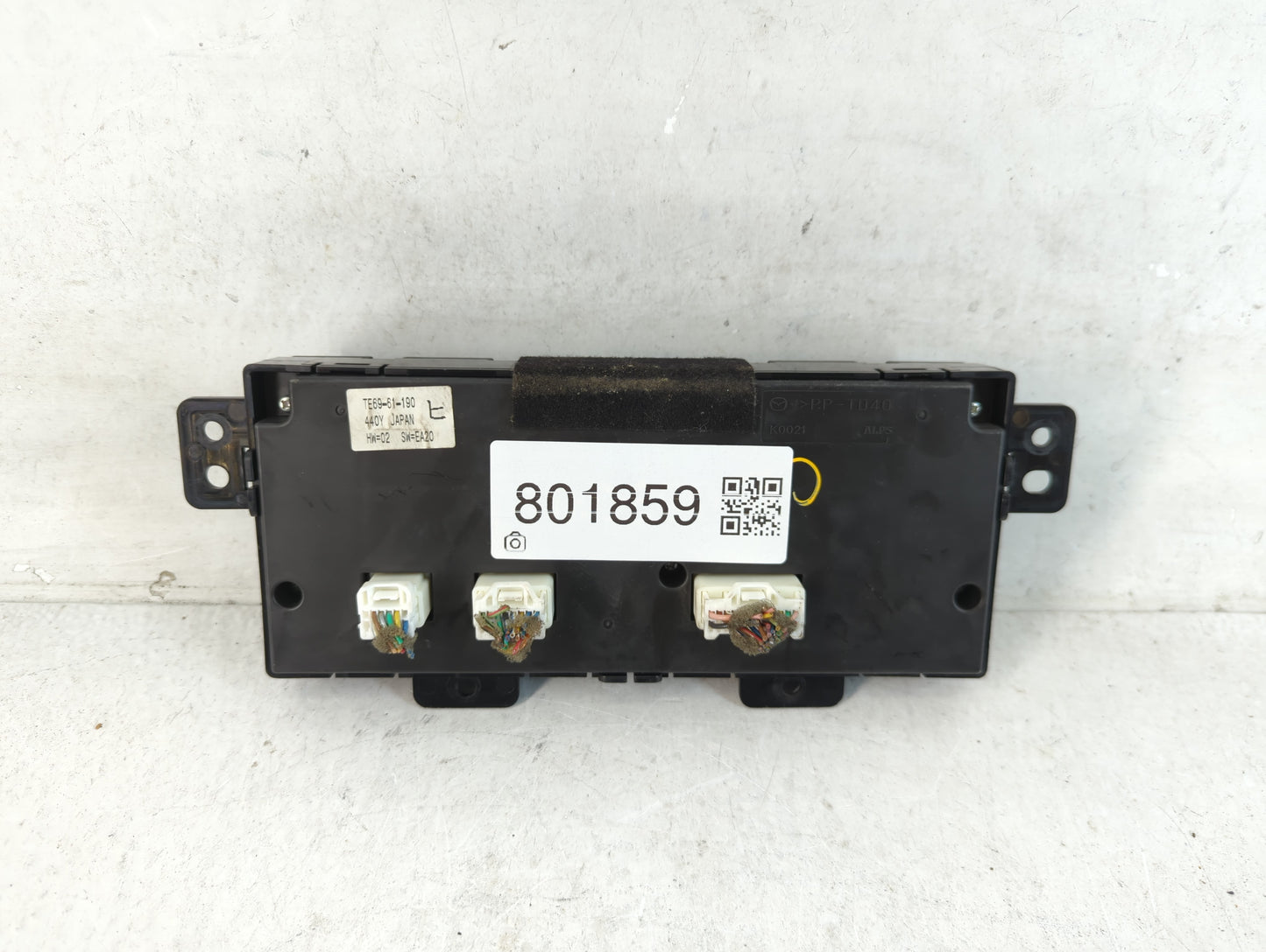 2015 Mazda Cx-3 Climate Control Module Temperature AC/Heater Replacement P/N:TE70-61-190 Fits Fits 2010 2011 2012 2013 2014
