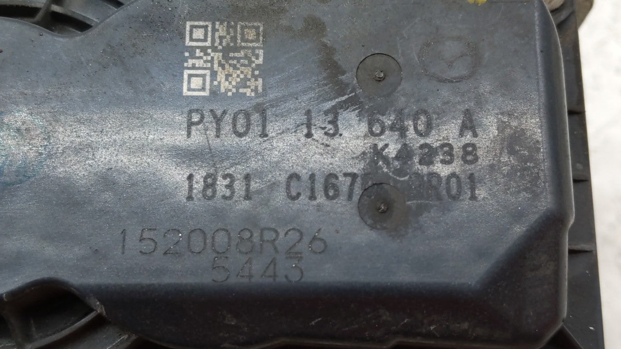 2014 Mazda Cx-5 Throttle Body P/N:PY01 13 640 A Fits OEM Used Auto Parts - Oemusedautoparts1.com