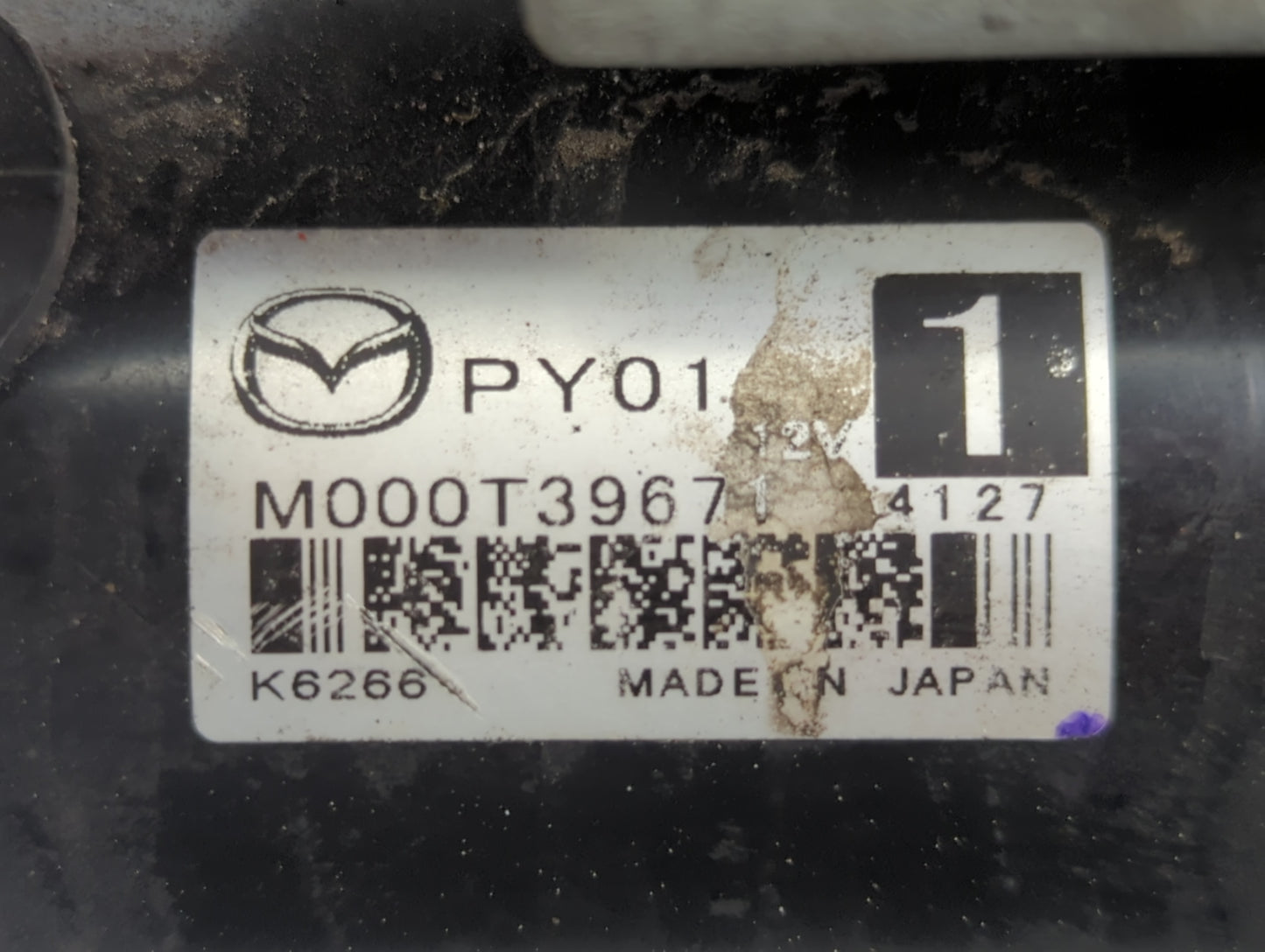 2014-2022 Mazda Cx-5 Car Starter Motor Solenoid OEM P/N:M000T3967 Fits Fits 2014 2015 2016 2017 2018 2019 2020 2021 2022 OEM