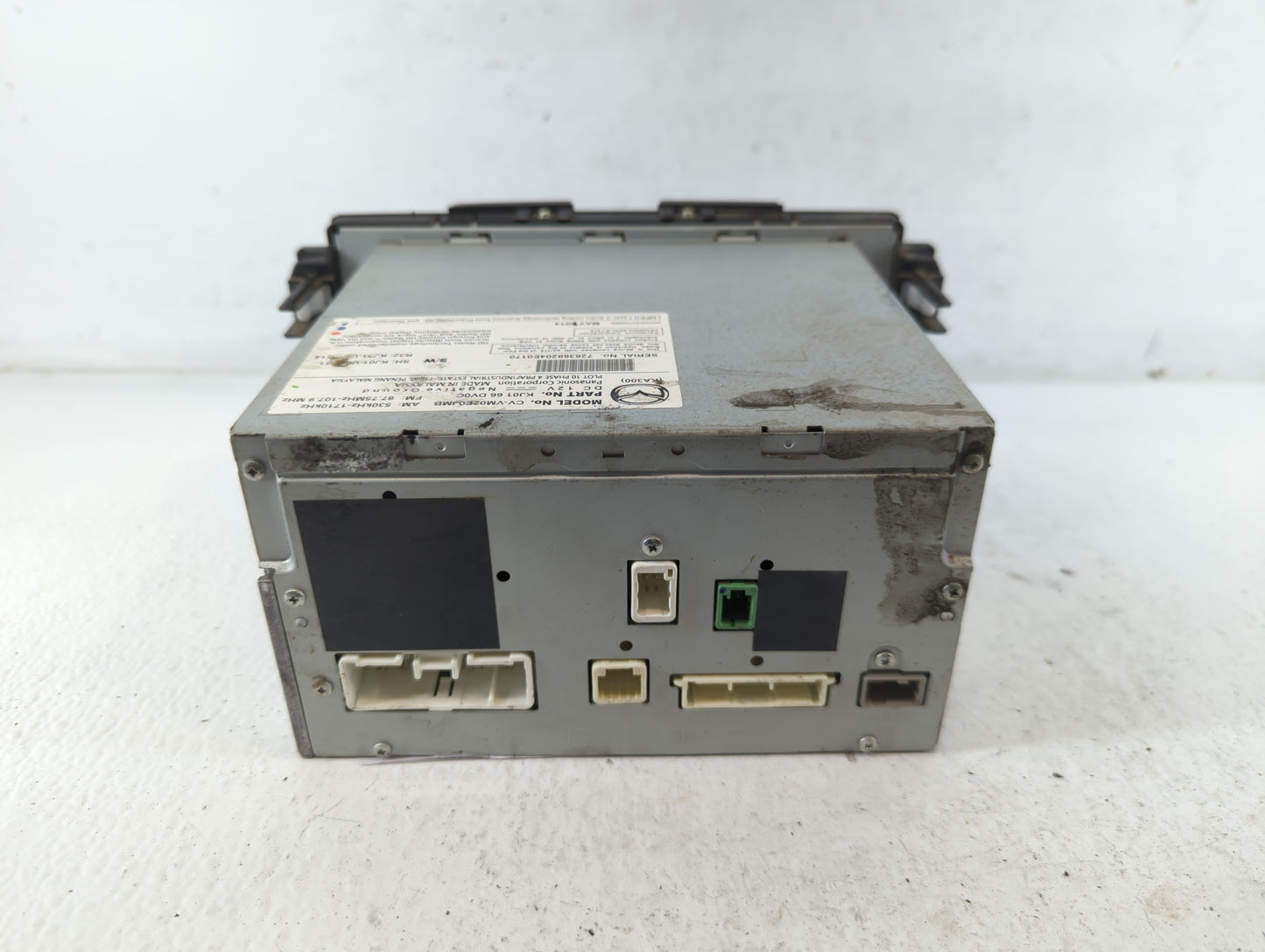 2013-2015 Mazda Cx-5 Radio AM FM Cd Player Receiver Replacement P/N:KJ01 66 DV0C Fits Fits 2013 2014 2015 OEM Used Auto Part