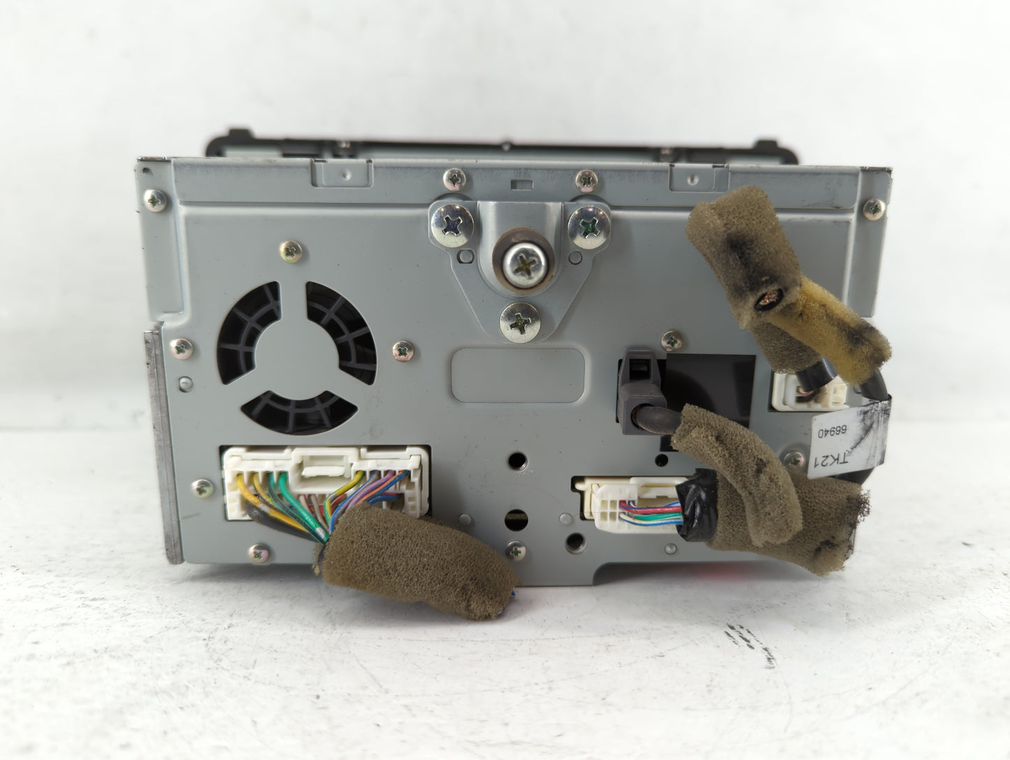 2013-2015 Mazda Cx-9 Radio AM FM Cd Player Receiver Replacement P/N:TK21 66 DV0D Fits Fits 2013 2014 2015 OEM Used Auto Part