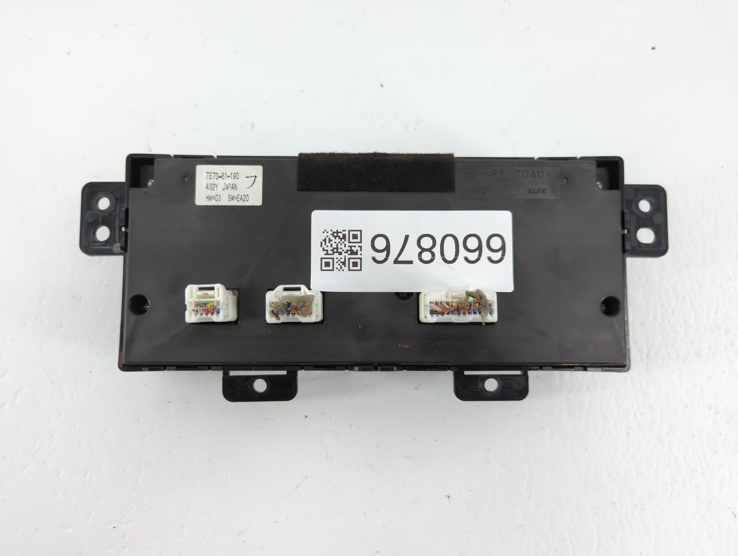 2010-2015 Mazda Cx-9 Climate Control Module Temperature AC/Heater Replacement P/N:432Y TE70-61-190 Fits OEM Used Auto Parts