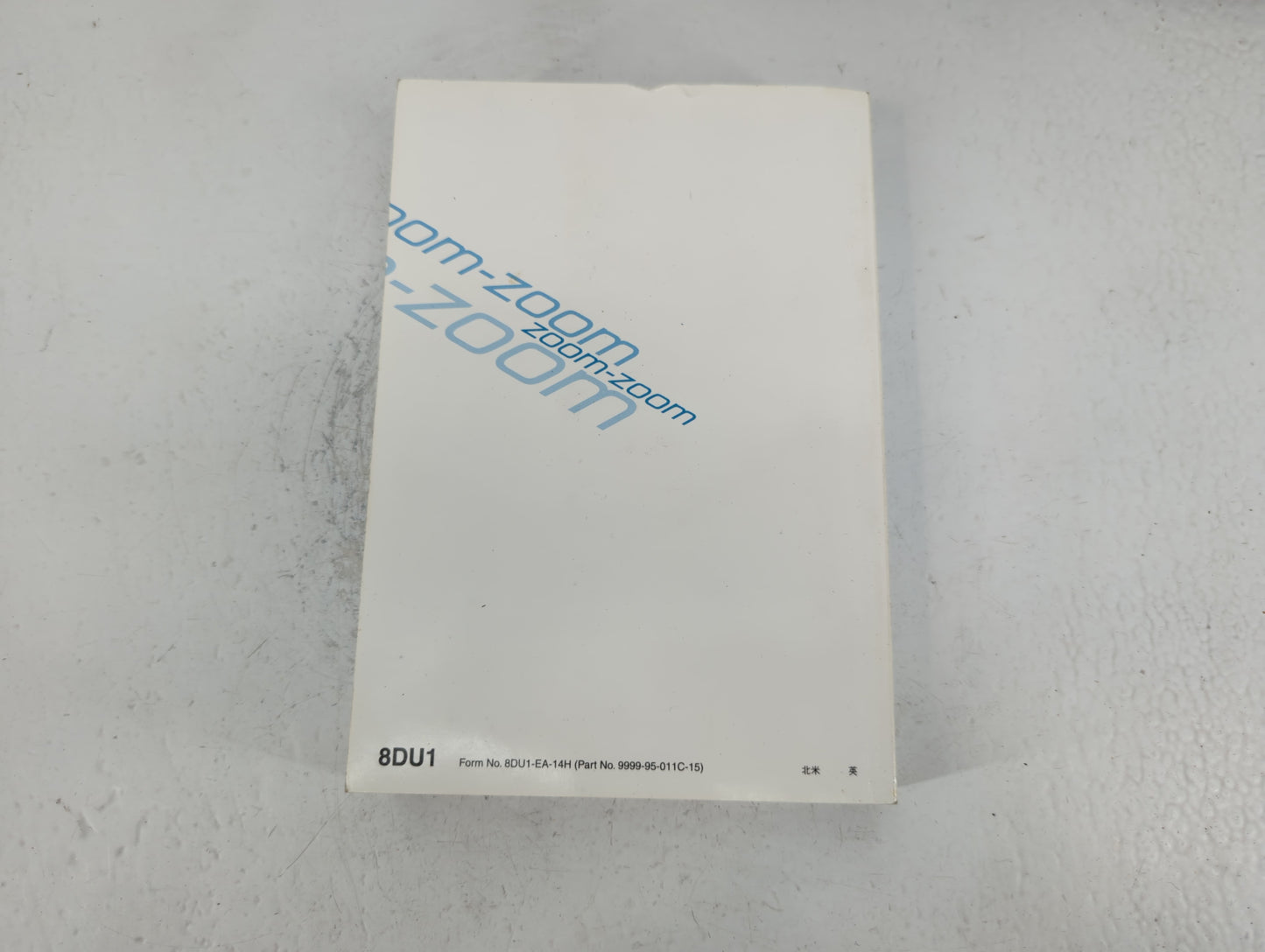 2015 Mazda Cx-9 Owners Manual Book Guide P/N:9999-95-011C-15 OEM Used Auto Parts - Oemusedautoparts1.com