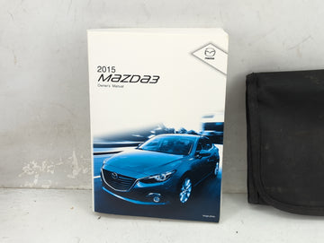 2015 Mazda Mazda3 Owners Manual Book Guide P/N:8DX6-EA-14F 9999-95-038C-15 OEM Used Auto Parts
