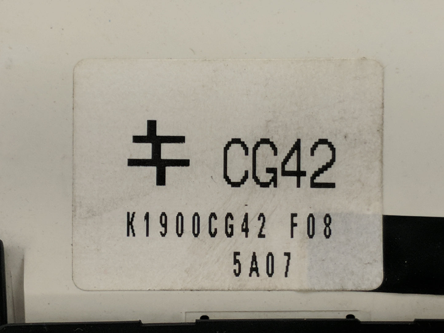 2015 Mazda Mazda5 Climate Control Module Temperature AC/Heater Replacement P/N:K1900CG42 CG42 Fits Fits 2012 2013 2014 2016