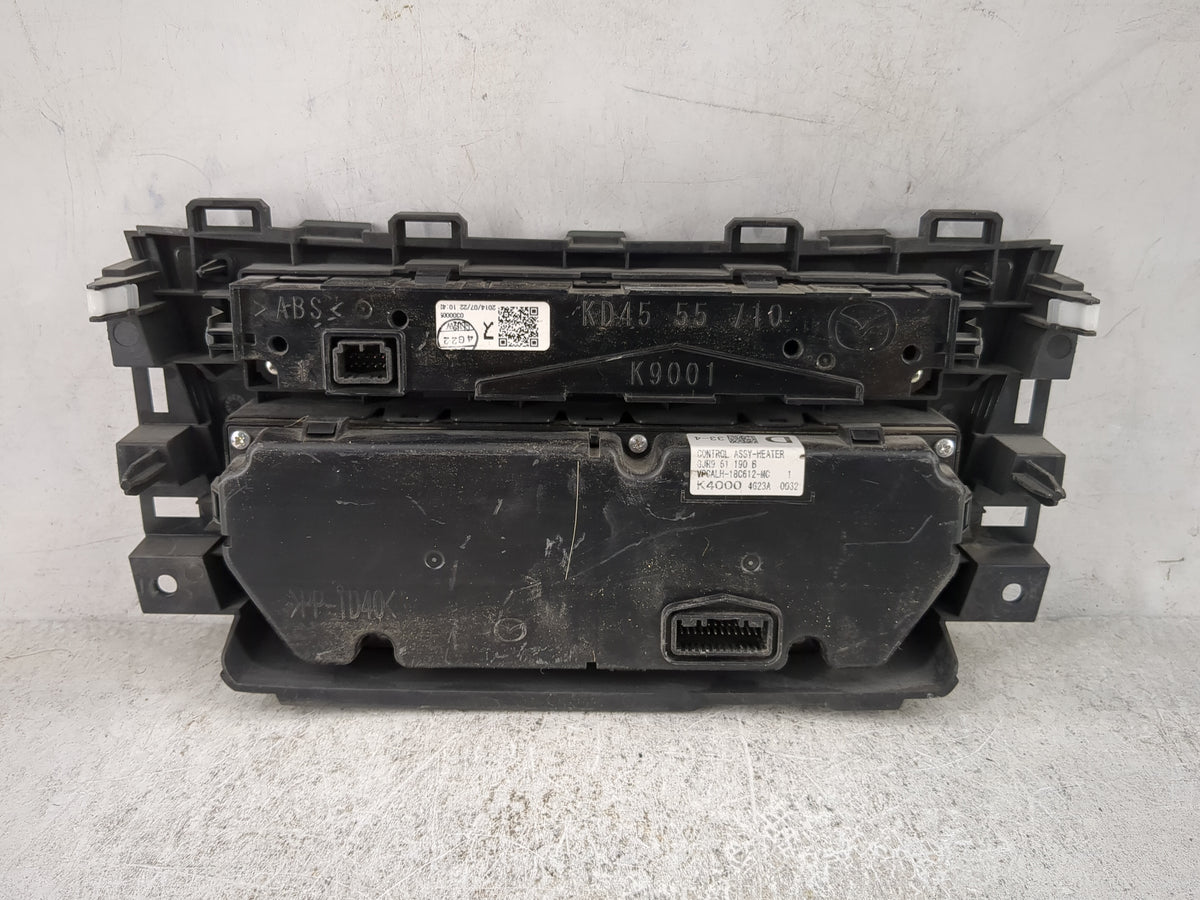 2015 Mazda Mazda6 Climate Control Module Temperature AC/Heater Replacement P/N:GJR9 61 190 B VPCALH-18C612-MC Fits Fits 2014