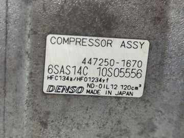 2014-2016 Mercedes-benz Cla250 Air Conditioning A/c Ac Compressor Oem