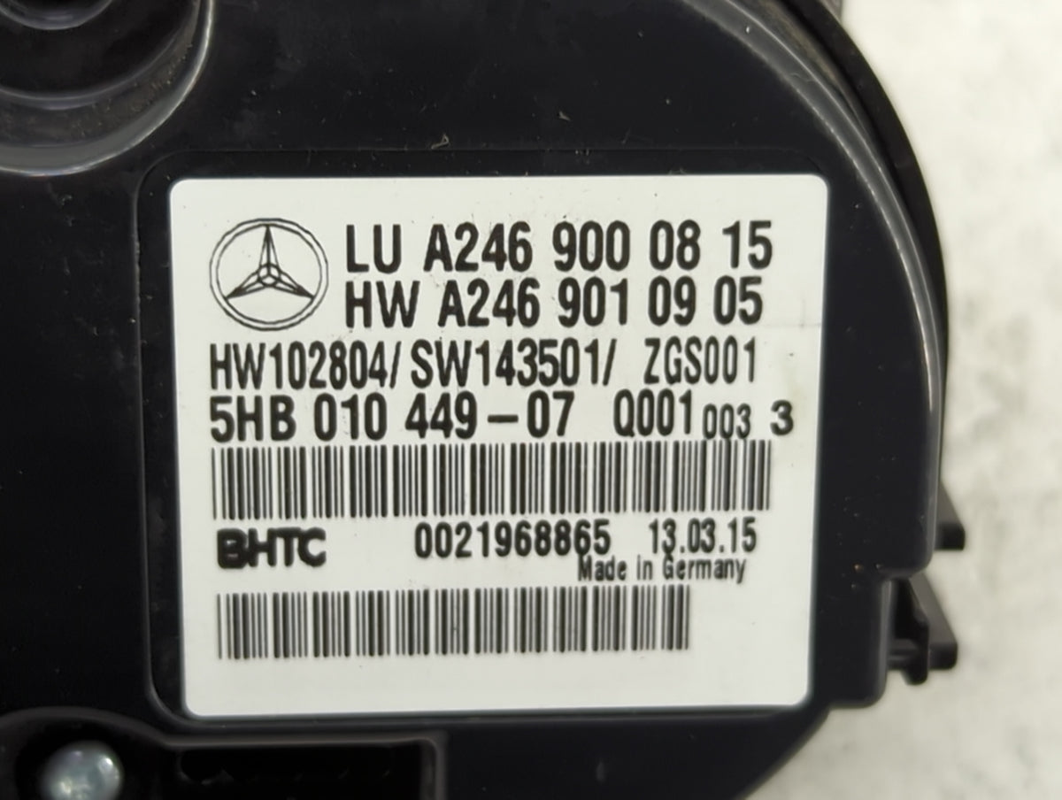 2014-2019 Mercedes-Benz Cla250 Climate Control Module Temperature AC/Heater Replacement P/N:A2469000815 A2469010905 Fits OEM