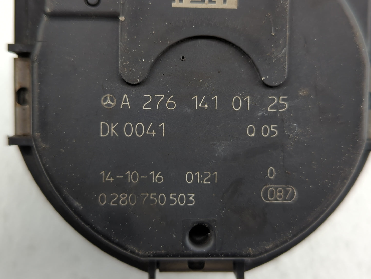 2012-2016 Mercedes-Benz E350 Throttle Body P/N:A 276 141 01 25 2761410125 Fits OEM Used Auto Parts - Oemusedautoparts1.com