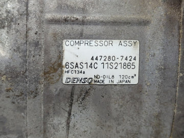 2015-2016 Mercedes-benz Gla250 Air Conditioning A/c Ac Compressor Oem