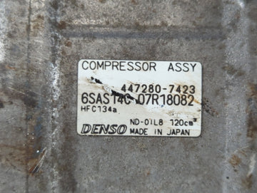 2015-2016 Mercedes-benz Gla250 Air Conditioning A/c Ac Compressor Oem