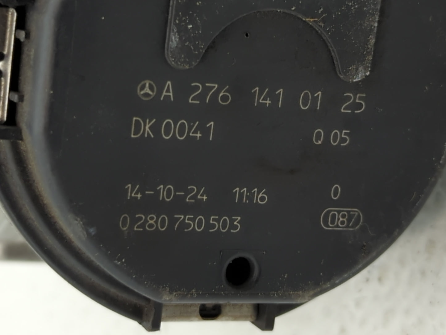 2012-2015 Mercedes-Benz Ml350 Throttle Body P/N:A 276 141 01 25 2761410125 Fits OEM Used Auto Parts - Oemusedautoparts1.com