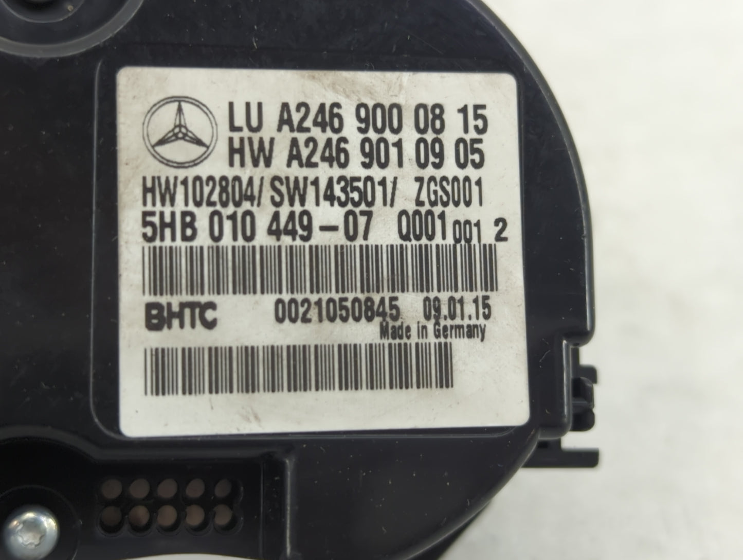 2015 Mercedes Gla250 Climate Control Module Temperature AC/Heater Replacement P/N:A2469000815 A2469010905 Fits Fits 2014 OEM