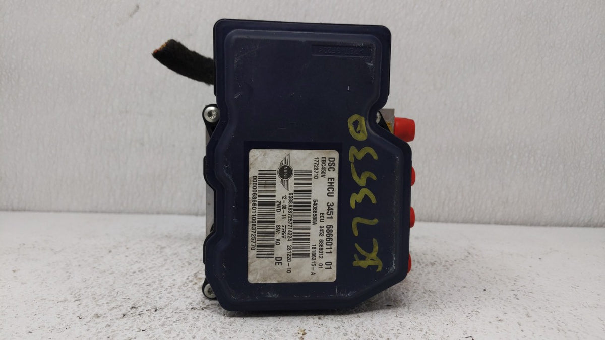 2013-2015 Mini Cooper Anti-Lock Brake ABS Pump Module Actuator OEM Fits Fits 2013 2014 2015 OEM Used Auto Parts - Oemusedaut
