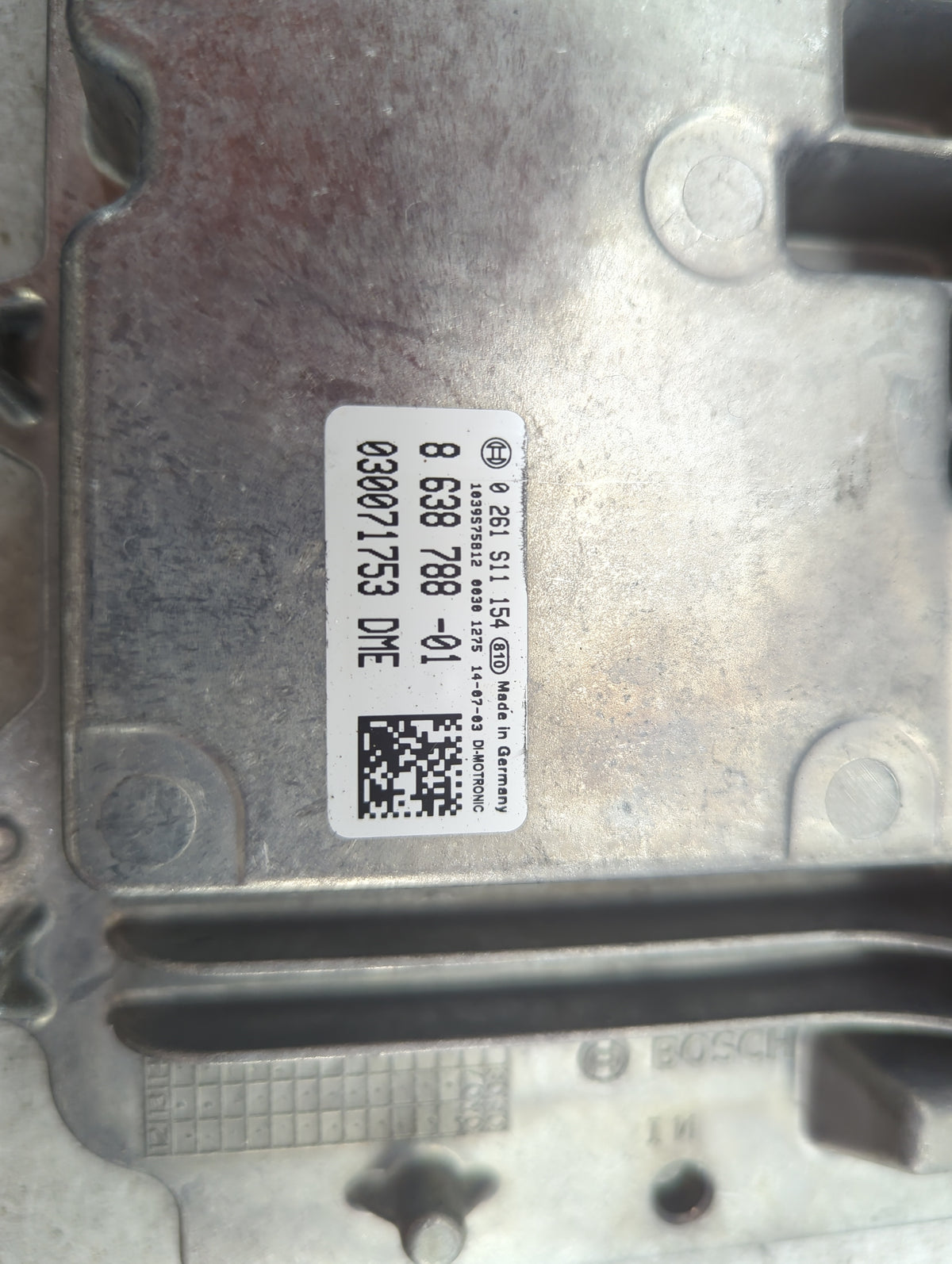 2016-2018 Mini Cooper PCM Engine Control Computer ECU ECM PCU OEM P/N:0261S11154 8638788-01, 0300071753 Fits Fits 2016 2017