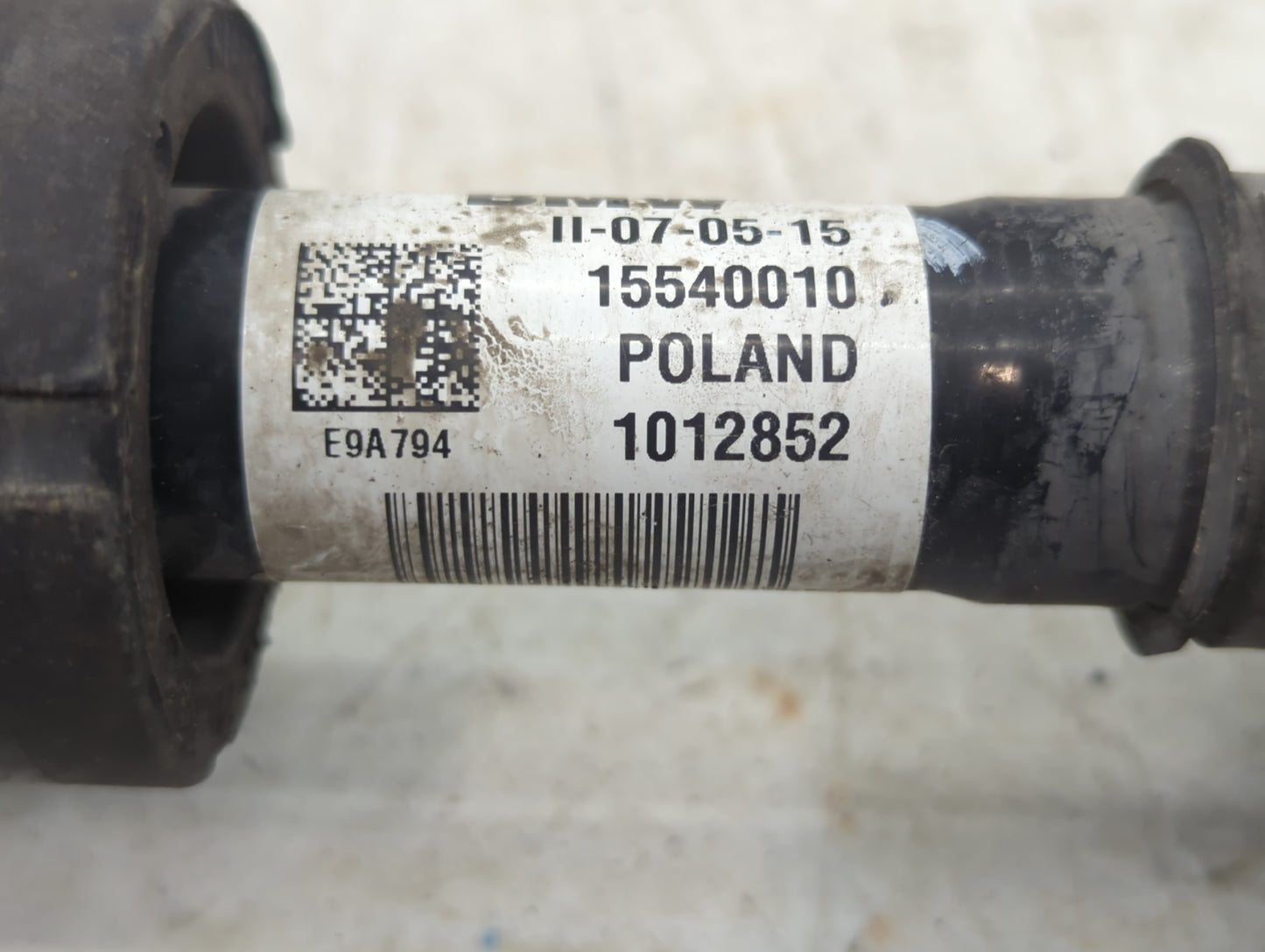2015 Mini Cooper Axle Shaft Front Driver Cv C/v - Oemusedautoparts1.com