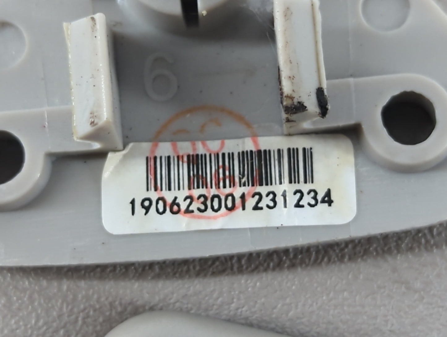 2014 Mitsubishi Mirage Sun Visor Shade Replacement Passenger Right Mirror Fits OEM Used Auto Parts - Oemusedautoparts1.com