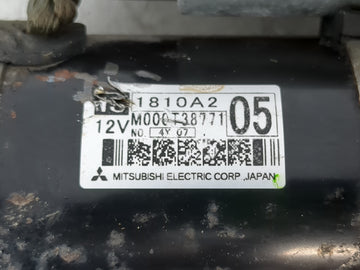 2011-2016 Mitsubishi Outlander Car Starter Motor Solenoid OEM P/N:M000T38771 131810A2 Fits Fits 2011 2012 2013 2014 2015 2016 OEM Used Auto Parts
