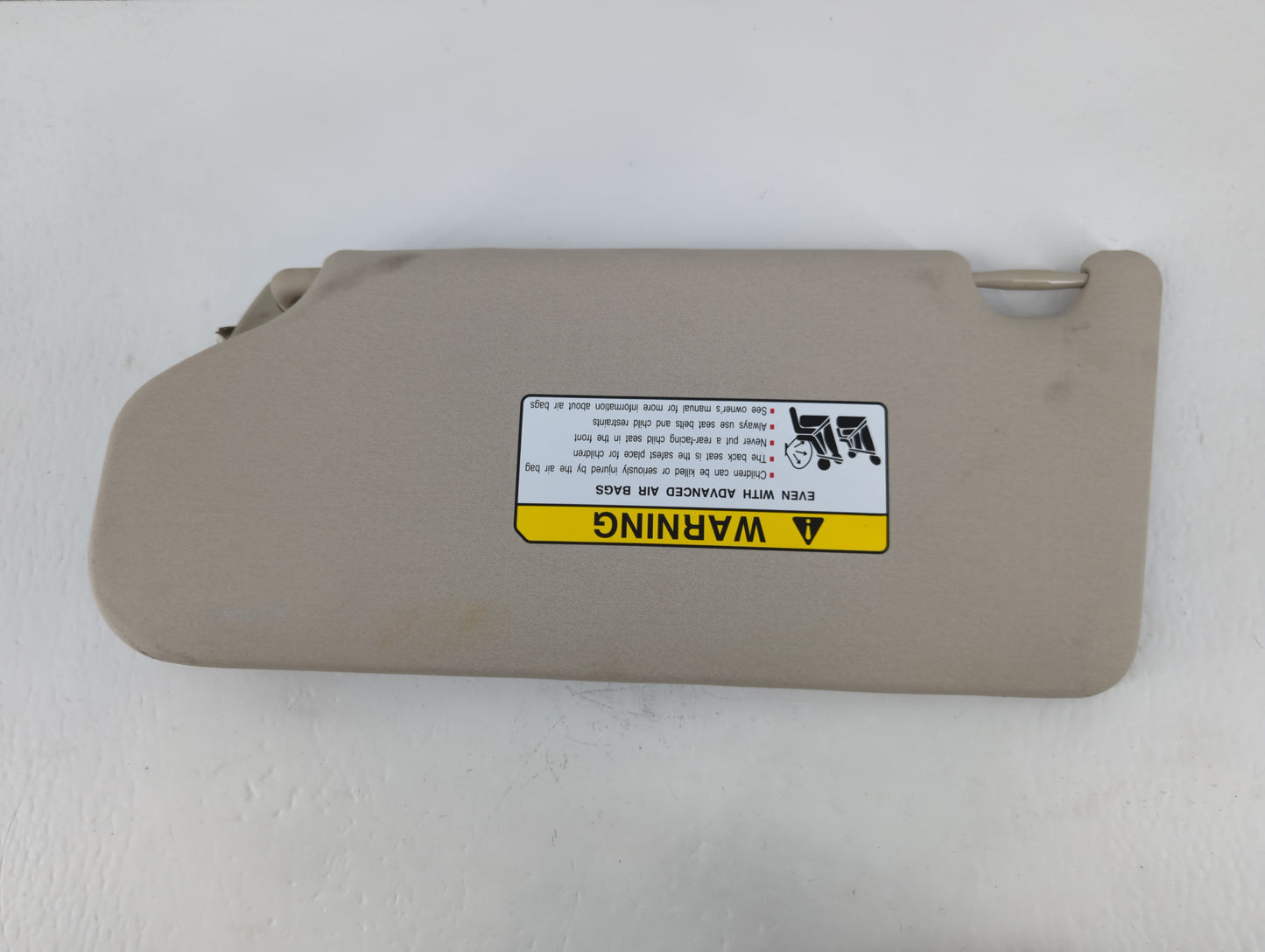 2014-2015 Mitsubishi Outlander Sun Visor Shade Replacement Passenger Right Mirror Fits Fits 2014 2015 OEM Used Auto Parts -