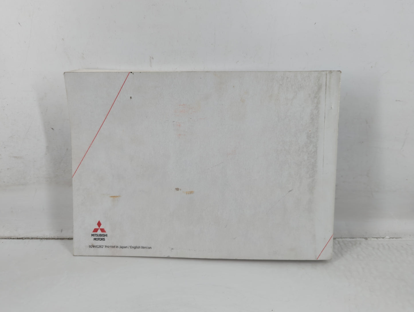 2015 Mitsubishi Outlander Owners Manual Book Guide P/N:9290G262 OEM Used Auto Parts - Oemusedautoparts1.com