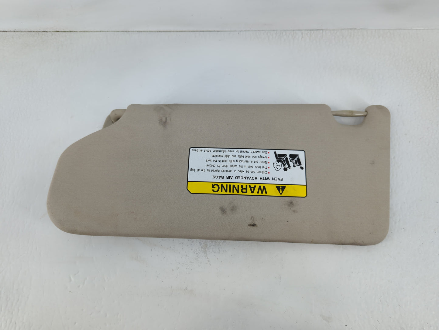 2014-2015 Mitsubishi Outlander Sun Visor Shade Replacement Passenger Right Mirror Fits Fits 2014 2015 OEM Used Auto Parts -