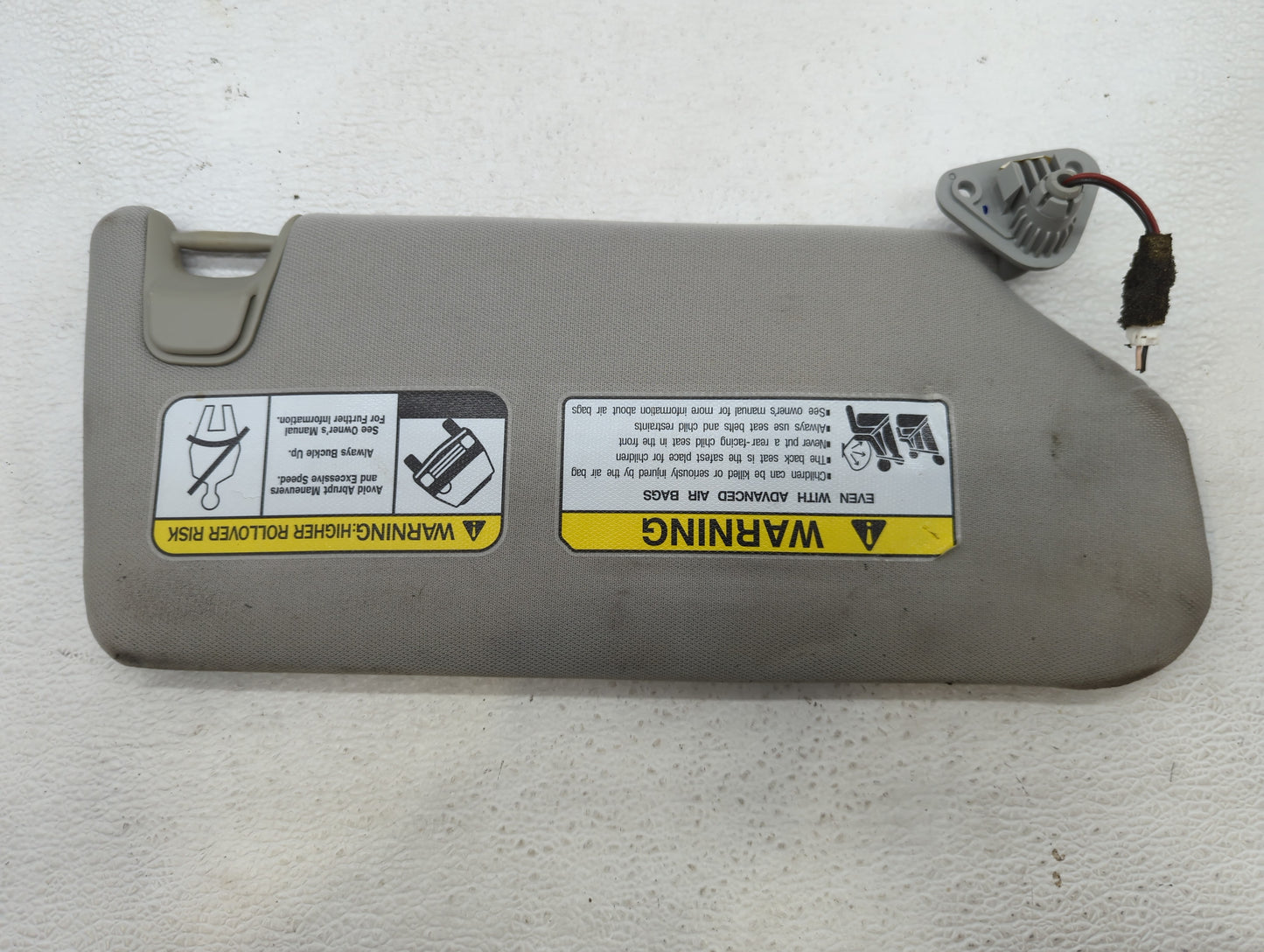 2013-2015 Mitsubishi Outlander Sport Sun Visor Shade Replacement Driver Left Mirror Fits Fits 2013 2014 2015 OEM Used Auto P