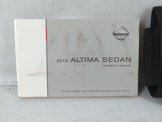 2015 Nissan Altima Owners Manual Book Guide P/N:OM15EA 0L33U3 OEM Used Auto Parts