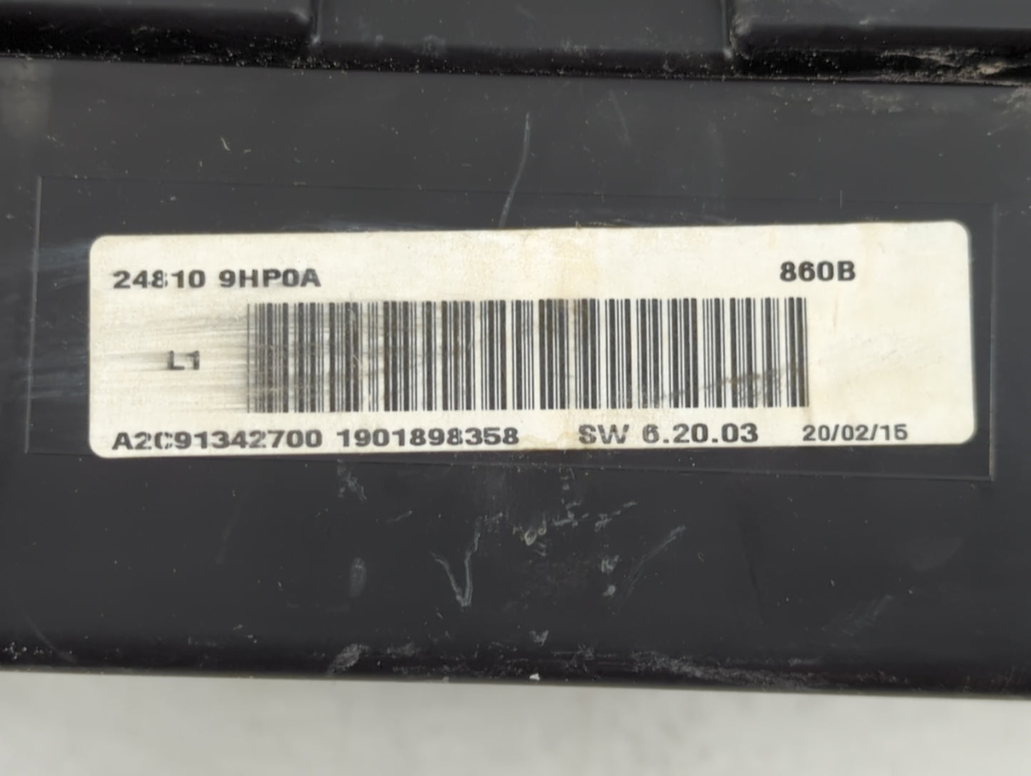 2015 Nissan Altima Instrument Cluster Speedometer Gauges P/N:24810 9HP0A Fits OEM Used Auto Parts - Oemusedautoparts1.com