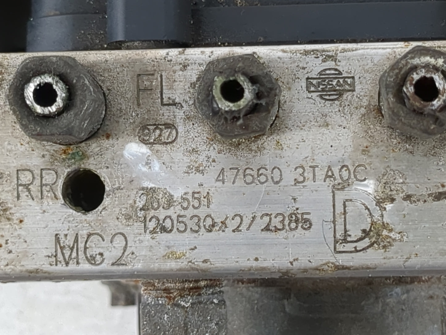 2015 Nissan Altima ABS Pump Control Module Replacement P/N:47660 3TA0C Fits OEM Used Auto Parts - Oemusedautoparts1.com