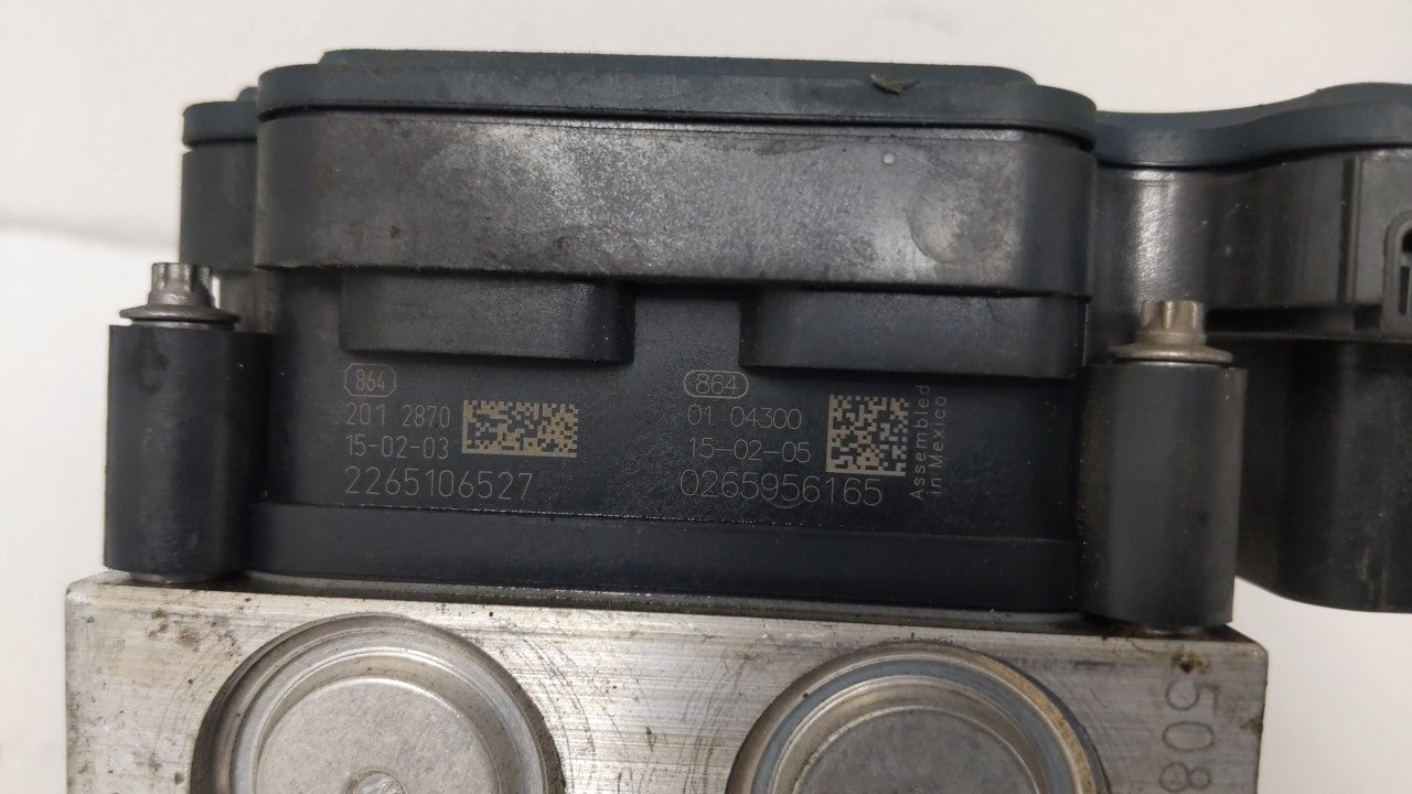 2015 Nissan Altima ABS Pump Control Module Replacement P/N:47660 9HM0A Fits OEM Used Auto Parts - Oemusedautoparts1.com