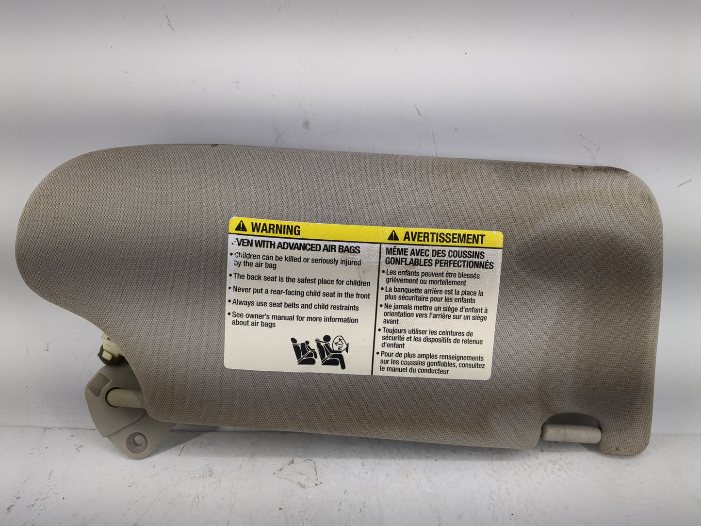 2013-2018 Nissan Altima Sun Visor Shade Replacement Passenger Right Mirror Fits Fits 2013 2014 2015 2016 2017 2018 OEM Used