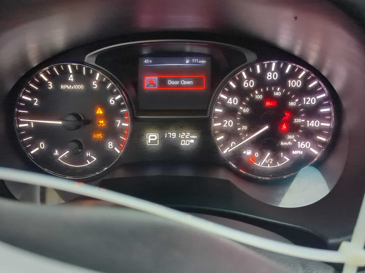 2015 Nissan Altima Instrument Cluster Speedometer Gauges Fits OEM Used Auto Parts - Oemusedautoparts1.com