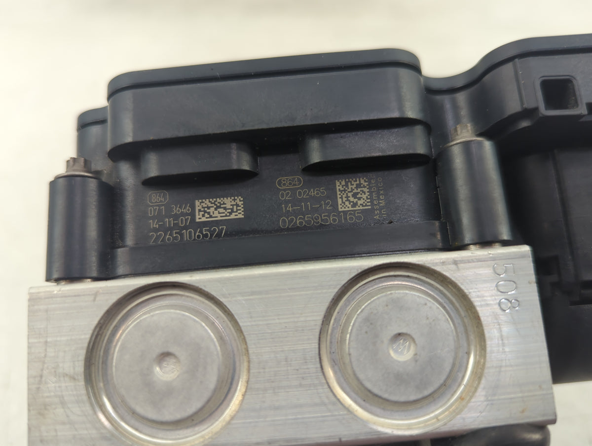 2015 Nissan Altima Anti-Lock Brake ABS Pump Module Actuator OEM P/N:0265956165 2265106527 Fits OEM Used Auto Parts - Oemused